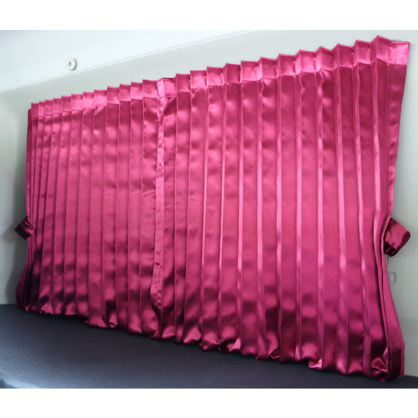 ジェットイノウエ トラックカーテン りらか リアベット サイド ワインレッド