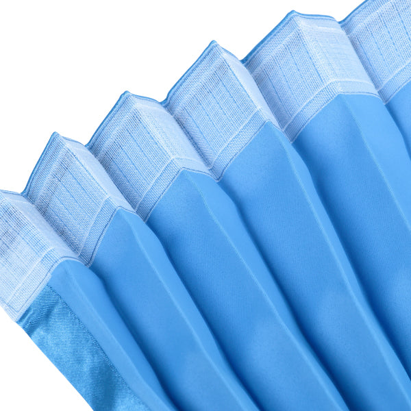 ジェットイノウエ トラックカーテン りらか リアベット サイド ブルー