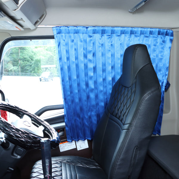 ジェットイノウエ トラックカーテン りらか リアベット サイド ブルー