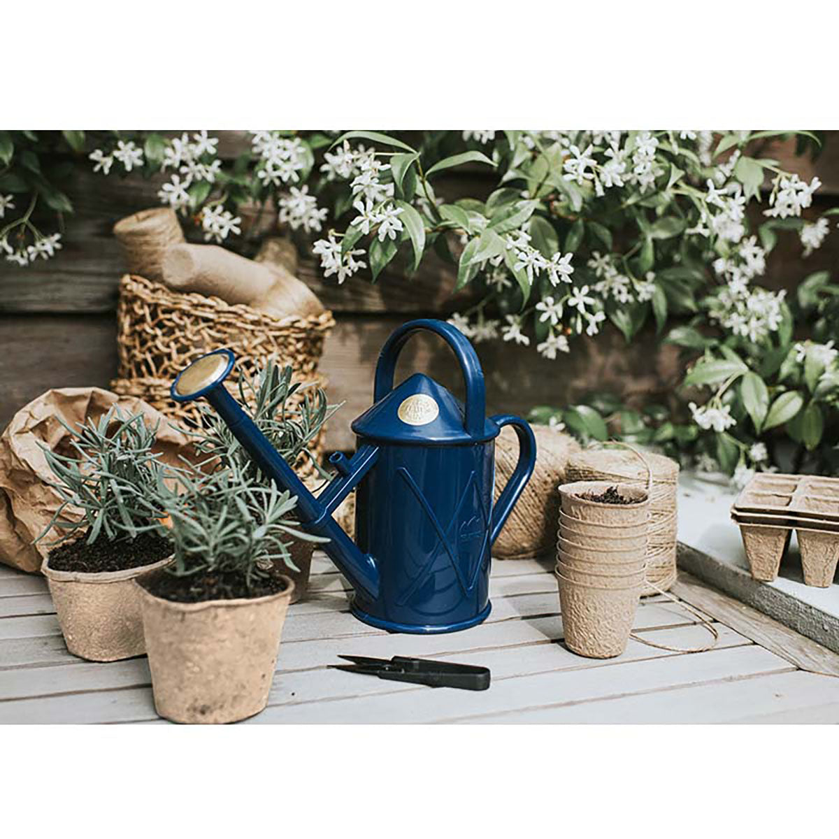 Heritage Indoor ジョウロ ガーデニング 1L ブルー