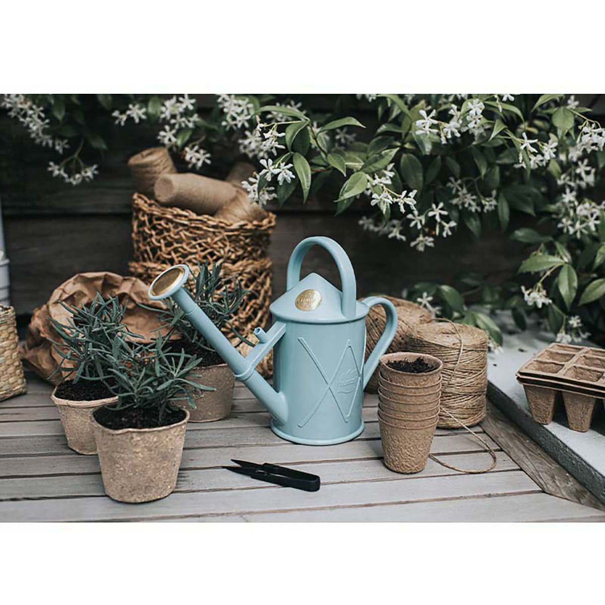 Heritage Indoor ジョウロ ガーデニング 1L ダックエッグブルー