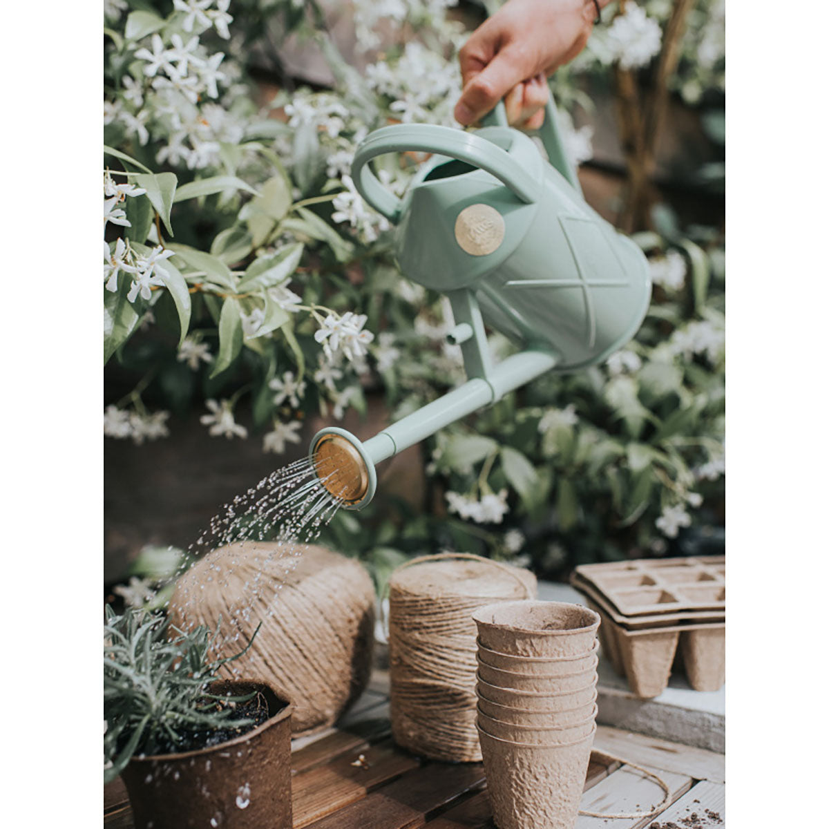 Heritage Indoor ジョウロ ガーデニング 1L サルビアグリーン