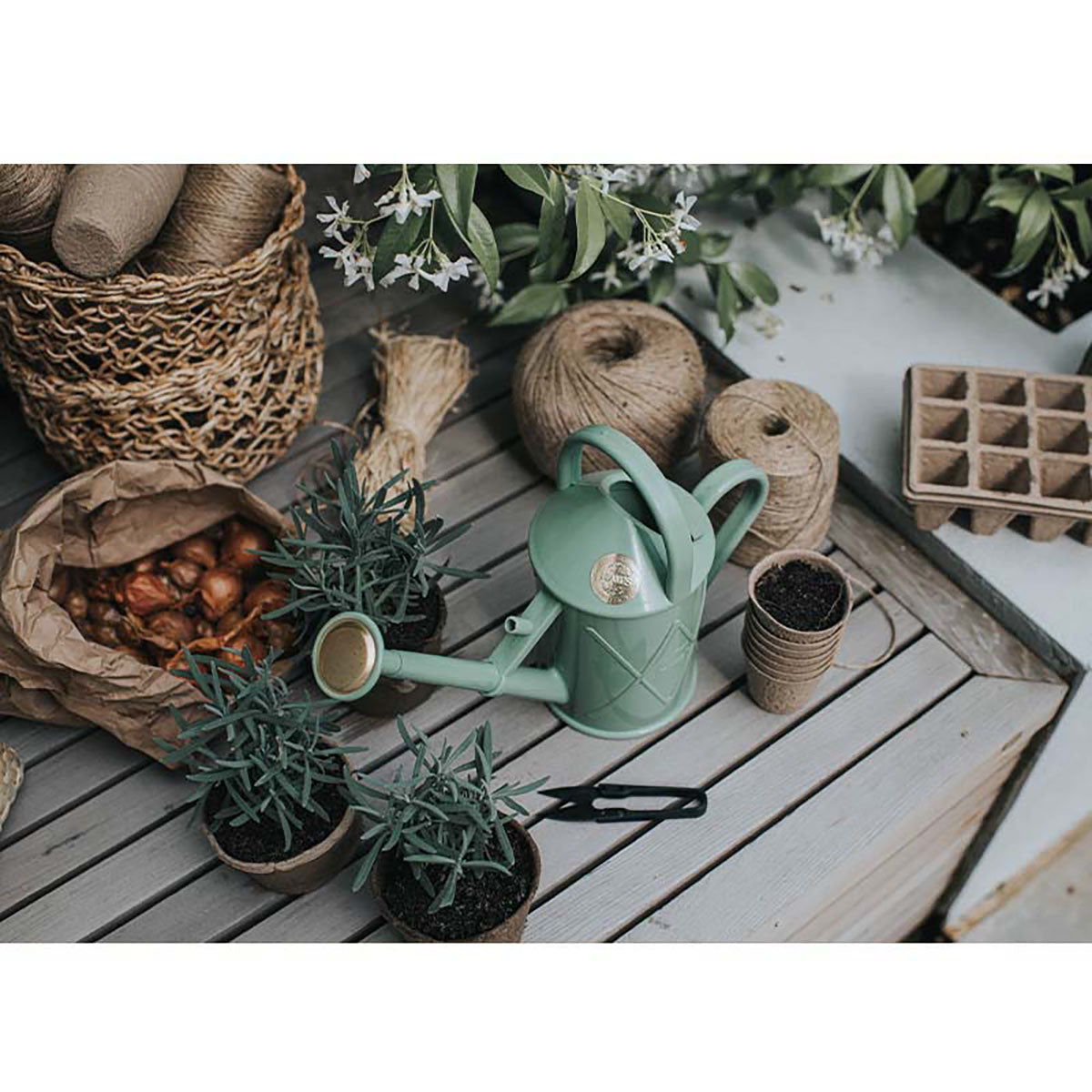 Heritage Indoor ジョウロ ガーデニング 1L サルビアグリーン