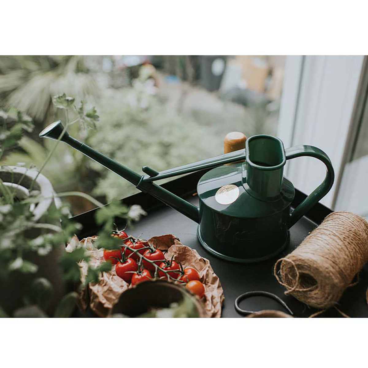 Handy Indoor ジョウロ ガーデニング 0.7L グリーン