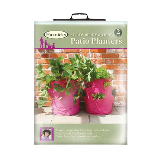 Strawberry & Herb Patio Planters 2-pack いちご・ハーブ たためるプランター ポケット付き 2枚入り