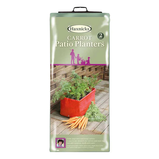 Carrot Patio Planter 2-pack 人参・根菜 深型 たためるプランター 2枚入り