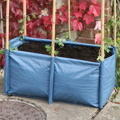 Pea & Bean Patio Planter つる性植物 たためるプランター 支柱穴付き