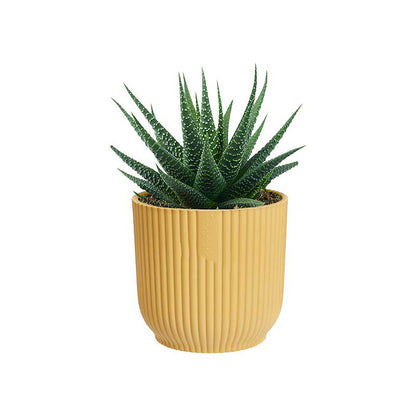 Vibes Fold Pot 9cm リサイクルプラスチック製ポット イエロー