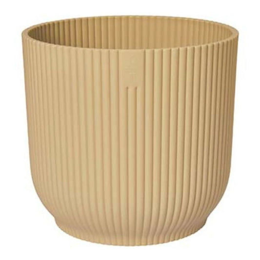 Vibes Fold Pot 22cm リサイクルプラスチック製ポット イエロー