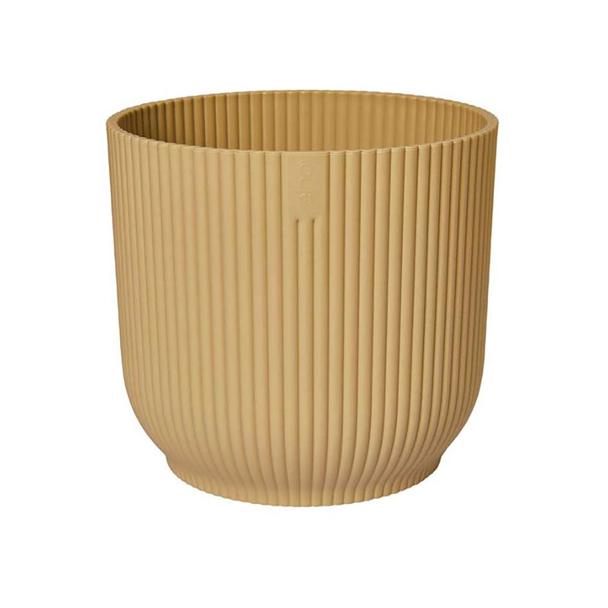 Vibes Fold Pot 16cm リサイクルプラスチック製ポット イエロー