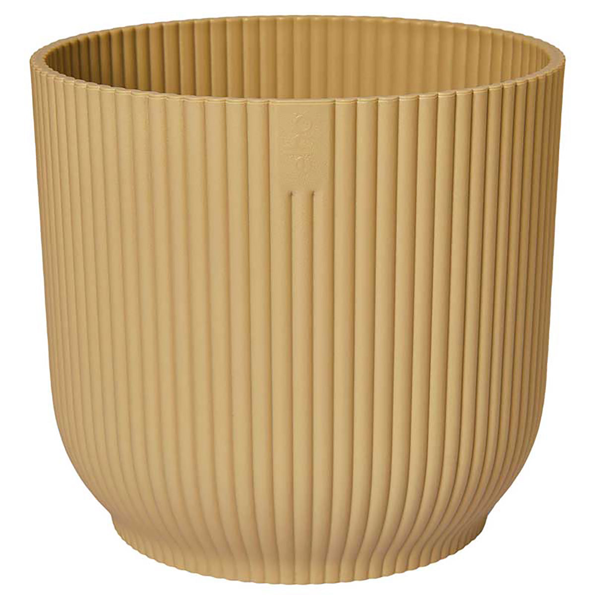 Vibes Fold Pot 25cm リサイクルプラスチック製ポット イエロー