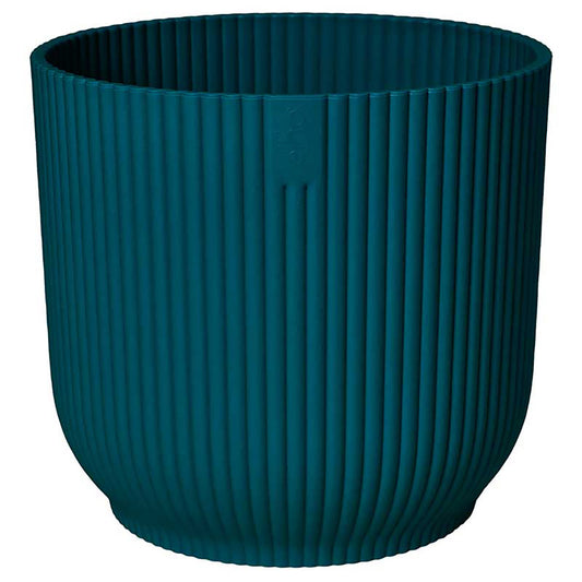 Vibes Fold Pot 25cm リサイクルプラスチック製ポット ブルー