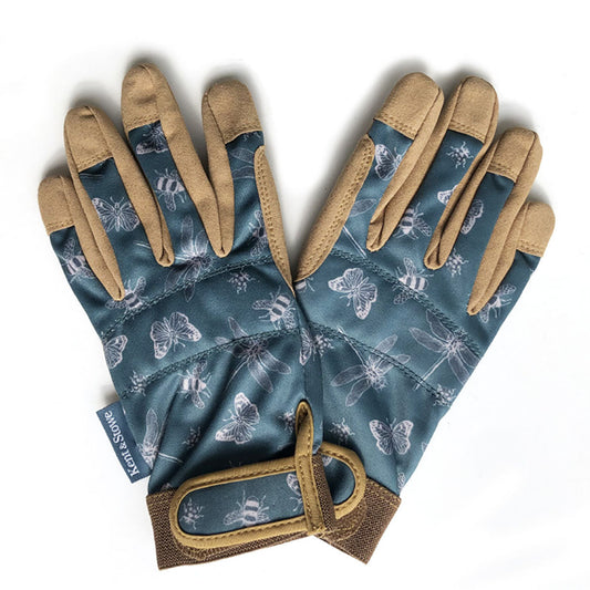Premium Comfort Gloves Insect  Medium プレミアムガーデニンググローブ 虫柄 Mサイズ