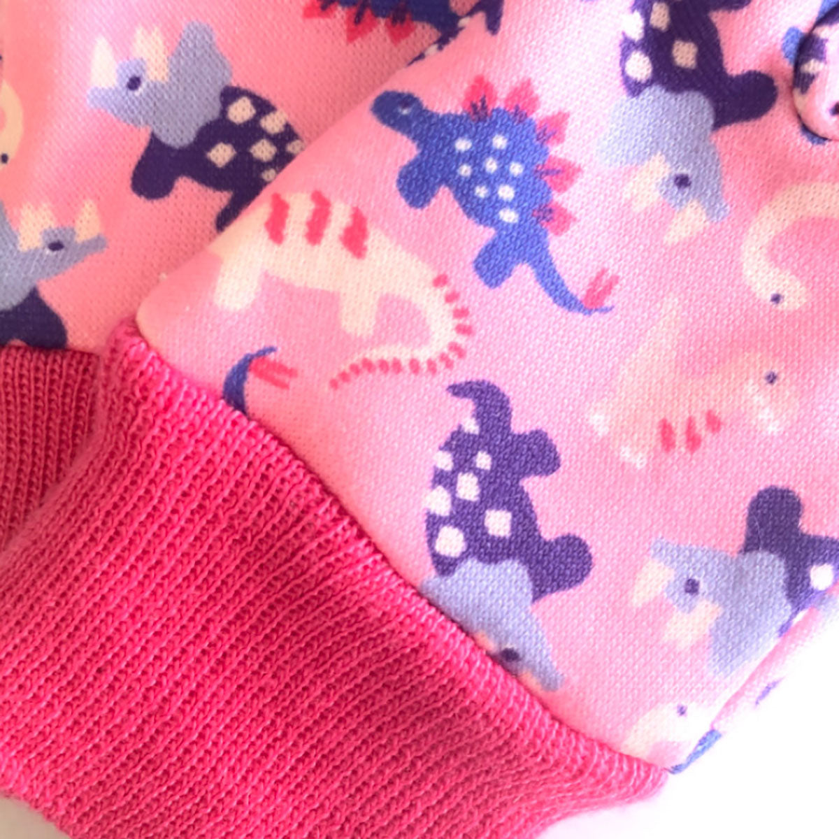 Kids Dinosaur Gardening Gloves 子供用 ガーデニング グローブ  恐竜 ピンク