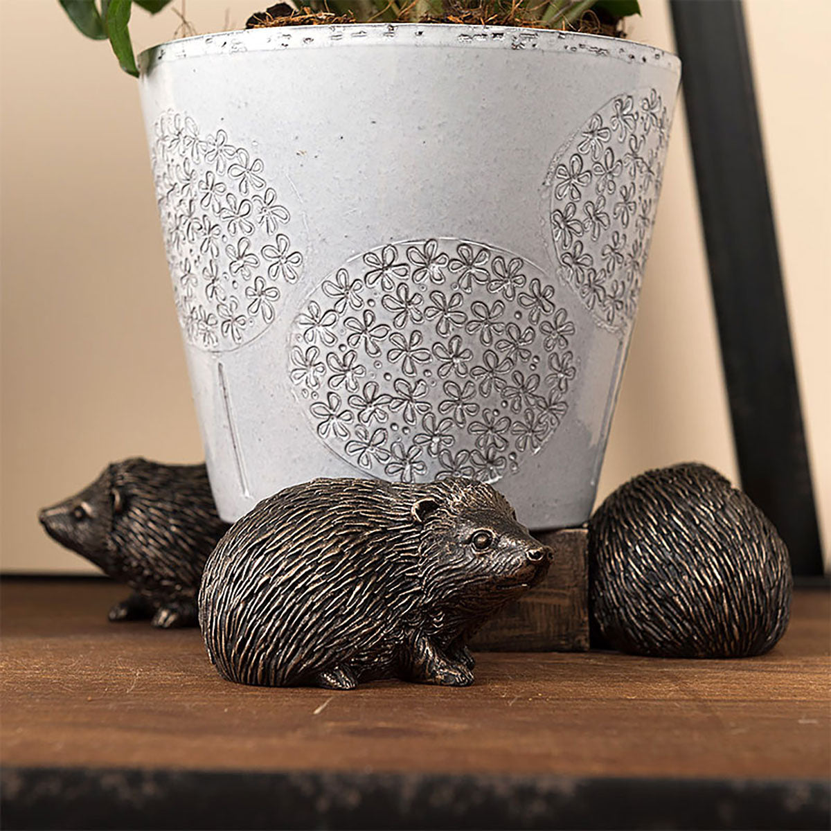 Potty Feet Hedgehog 鉢オブジェ ポットフィート ハリネズミ 3個入り