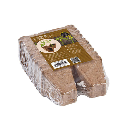 Fibre Pot Square ファイバーポット 四角 6cm×20個入り