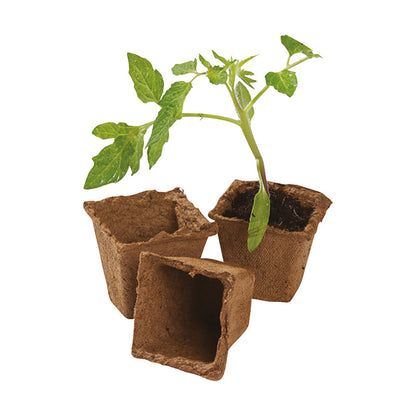 Fibre Pot Square ファイバーポット 四角 6cm×20個入り