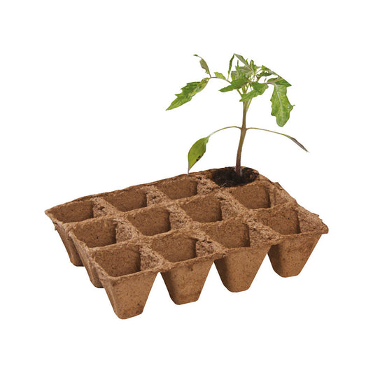 Fibre Pot Square ファイバーポット 四角 12穴(5cm)×3枚セット