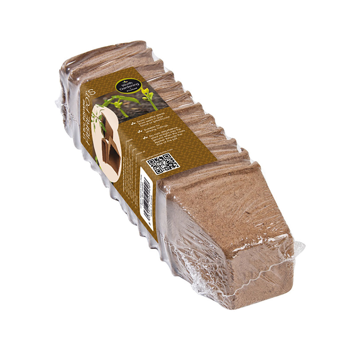 Fibre Pot Square ファイバーポット 四角 8cm×12個入り