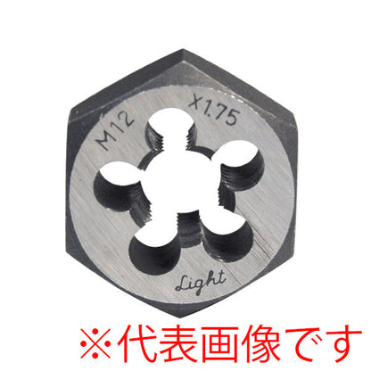 ライト精機 六角ダイス メートル細目ねじ（M） M12×1.5