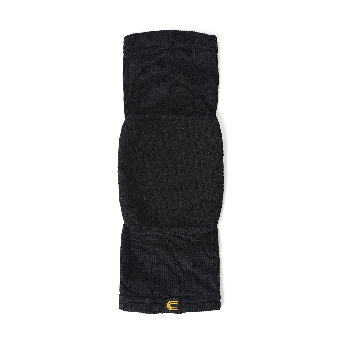 シルク混 ゆったり膝サポーター 1枚 ブラック