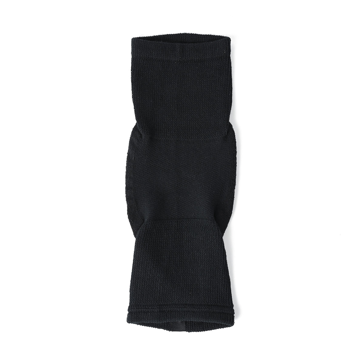 シルク混 ゆったり膝サポーター 1枚 ブラック
