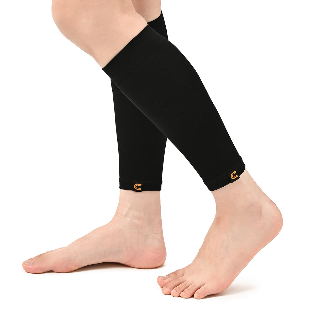ふくらはぎ リラクゼーションサポーター 2枚セット ブラック