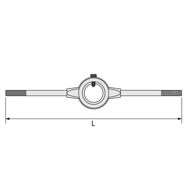 ライト精機 ダイスハンドル （鉄製） 20径