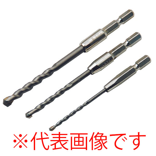 ライト精機 パック品 六角軸コンクリートドリル 3.2mm