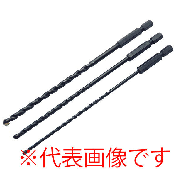 ライト精機 パック品 六角軸コンクリートロングドリル 6.4mm