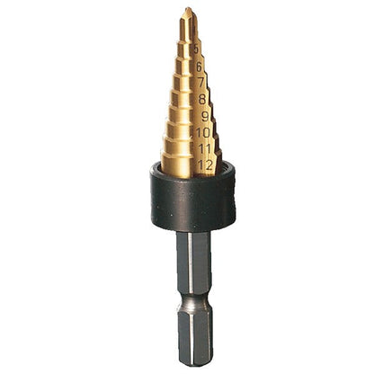 ライト精機 パック品 六角軸チタンステップビット HTS-1