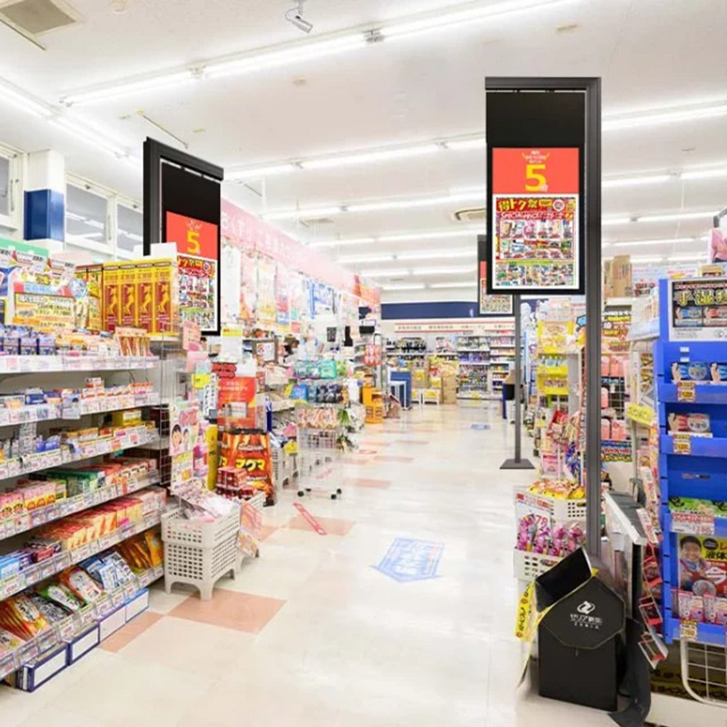 21.5インチ両面ディスプレイ