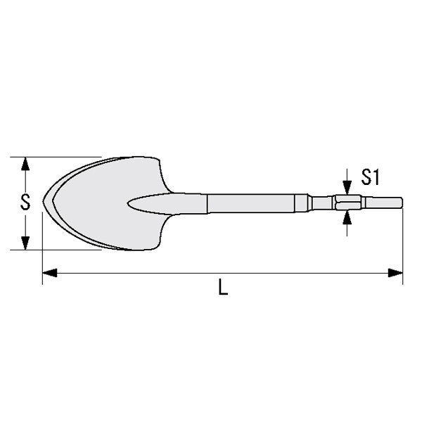 ライト精機 スコップ 21H×120