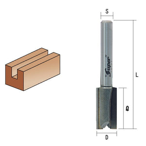 ライト精機 トリマ用超硬ストレートビット TR-26