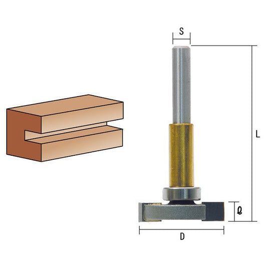 ライト精機 トリマ用横溝ビット TR-64