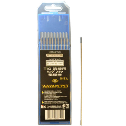 ライト精機 TIG電極棒 WT-CE24B 10本