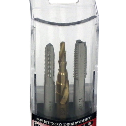 ライト精機 六角軸中タップセット M4/M6/下穴ドリル
