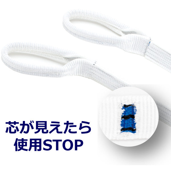 東レインターナショナル ケミカルスリング C1E 両端アイ形 0.5ton 幅25mm 長さ1m～10ｍ