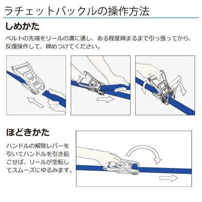 東レインターナショナル ベルタイト ラチェットバックル RN-25M エンドレス形