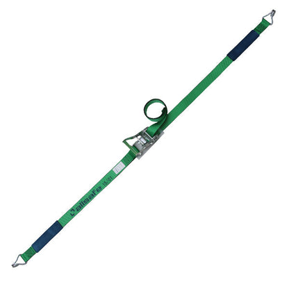 allsafe ラチェット式ナローフック仕様 固定1m×調節4m～7ｍ 緑