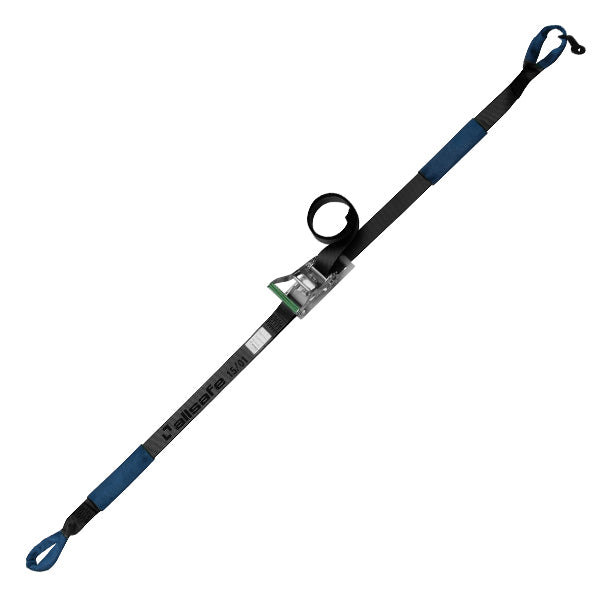 allsafe ラチェット式しぼり仕様 固定1m×調節4m～7ｍ 黒