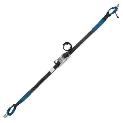 allsafe ラチェット式しぼり&ナローフック仕様 固定1m×調節4m～7ｍ 黒