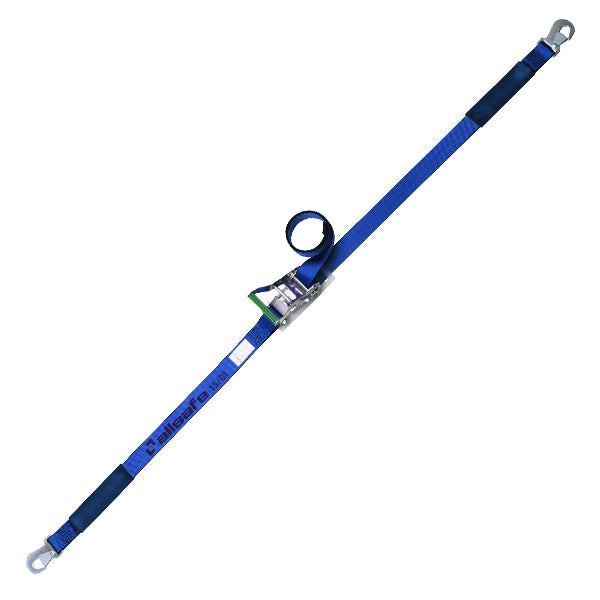 allsafe ラチェット式スナップフック仕様 固定1m×調節4m～7ｍ 青