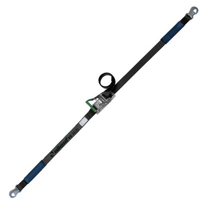 allsafe ラチェット式スナップフック仕様 固定1m×調節4m～7ｍ 黒