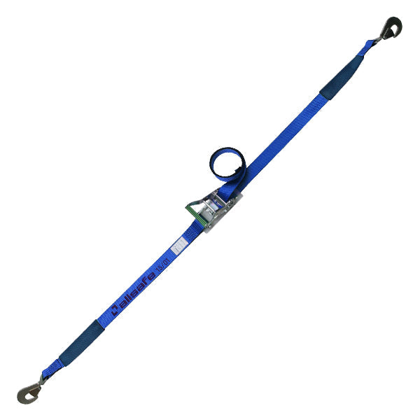 allsafe ラチェット式ツイストスナップフック仕様 固定1m×調節4m～7ｍ 青