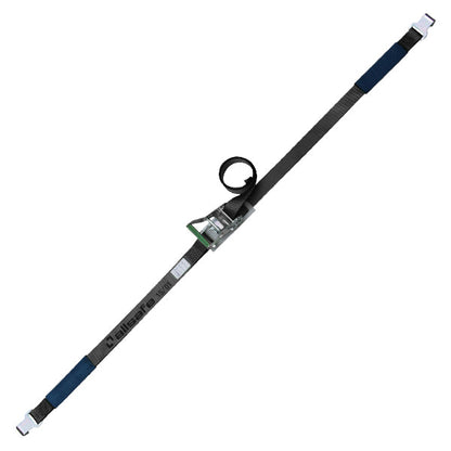 allsafe ラチェット式フラットフック仕様 固定1m×調節4m～7ｍ 黒