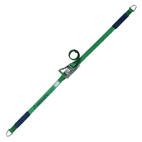 allsafe ラチェット式デルタリング仕様 固定1m×調節4m～7ｍ 緑