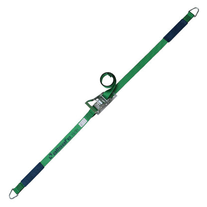 allsafe ラチェット式デルタリング仕様 固定1m×調節4m～7ｍ 緑