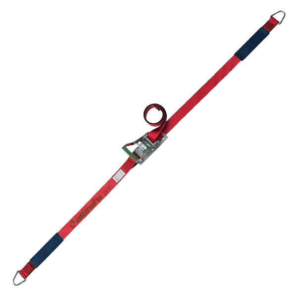 allsafe ラチェット式デルタリング仕様 固定1m×調節4m～7ｍ 赤