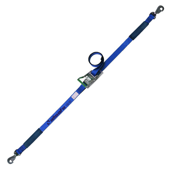 allsafe ラチェット式回転スナップフック仕様 固定1m×調節4m～7ｍ 青